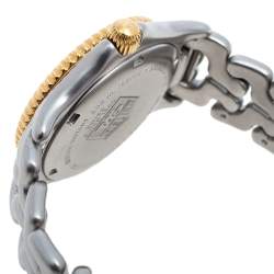 مملوكة مسبقًا Tag Heuer Silver Two-Tone Stainless Steel Professional S95.813K Women's Wristwatch 34 mm