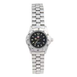 Tag Heuer Black Stainless Steel Professional WK1310 Women s Wristwatch 29 mm Tag Heuer TLC