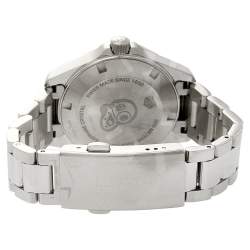 TAG Heuer Black Stainless Steel Aquaracer WBD1310.BA0740 Women's Wristwatch 32 mm