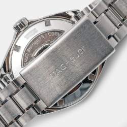 Pre Owned Tag Heuer Mother Of Pearl Stainless Steel Diamond Formula 1 WBJ141A.BA0664 Women's Wristwatch 32 mm