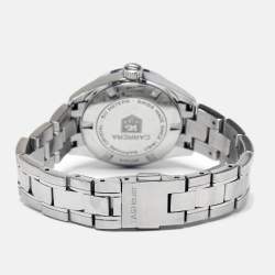 Tag Heuer Mother of Pearl Stainless Steel Carrera WV1415 Women's Wristwatch 27 mm