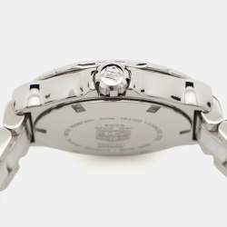 TAG Heuer White Ceramic Stainless Steel Formula 1 WAH1211.BA0861 Women's Wristwatch 37 mm