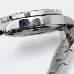 Pre Owned Tag Heuer Mother Of Pearl Diamond Stainless Steel Aquaracer WAF1416.BA0824 Women's Wristwatch 27 mm