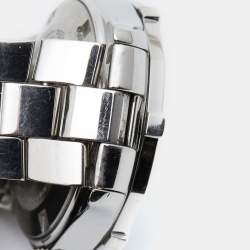 Pre Owned Tag Heuer Mother Of Pearl Diamond Stainless Steel Aquaracer WAF1416.BA0824 Women's Wristwatch 27 mm