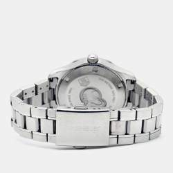 TAG Heuer Black Stainless Steel Aquaracer WAF1310.BA0817 Women's Wristwatch 32 mm