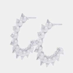 Pre Owned Tasaki Danger Tribe 18K White Gold Earrings