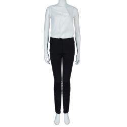 Pre Owned Temperley Black Knit Paneled Trousers S