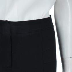 Pre Owned Temperley Black Knit Paneled Trousers S