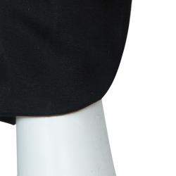 Pre Owned Temperley Black Knit Paneled Trousers S