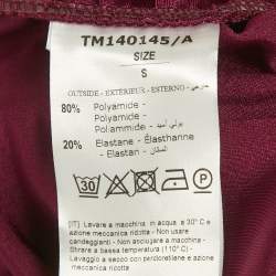 مملوكة مسبقًا THE Andamane Ruby Jersey Tuta Kendall Off-Shoulder Jumpsuit S