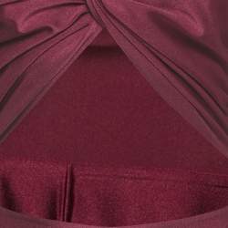 مملوكة مسبقًا THE Andamane Ruby Jersey Tuta Kendall Off-Shoulder Jumpsuit S