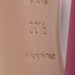 The Attico Pink Satin Luz Mules Size 39.5