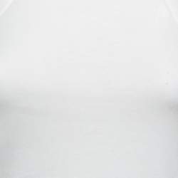 Pre Owned The Attico White Cotton Jersey Tank Top XXS