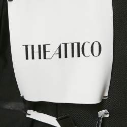 Pre Owned The Attico Black Wool Gabardine Tailored Blazer XS