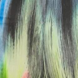 Pre Owned The Attico Multicolor Jersey Jamie High-Rise Stirrup Leggings S