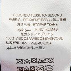 مملوكة مسبقًا The Attico Black Leather Tie Detail Paperbag Trousers S