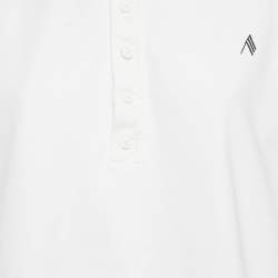 Pre Owned The Attico White Jersey Oversized T-Shirt S