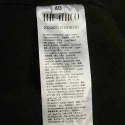 Pre Owned فساتان أتيكو ترتر زهري غير متماثل قصير مقاس صغير - سمول