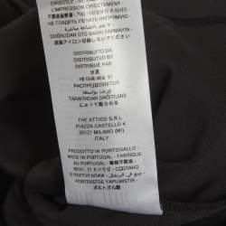 Pre Owned The Attico Black Jersey Laurie T-Shirt M