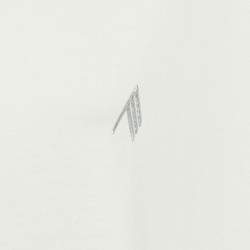 مملوكة مسبقًا The Attico Light Green Cotton Kilie Mock Neck T-Shirt M