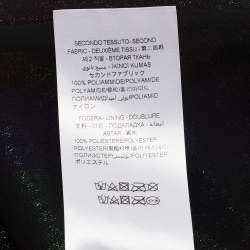 Pre Owned The Attico Multicolor Striped Lurex Tulle Bow Detail Dress S