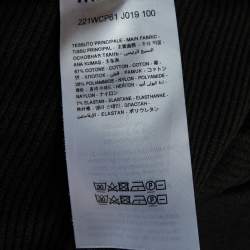 Pre Owned The Attico Black Cotton Jamie Stirrup Leggings S