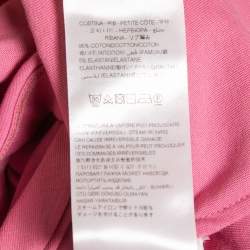 Pre Owned The Attico Pink Cotton T-Shirt S