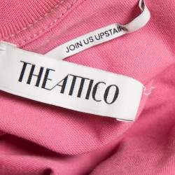 Pre Owned The Attico Pink Cotton T-Shirt S