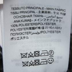 Pre Owned The Attico Silver Lame Ruched Strapless Mini Dress S