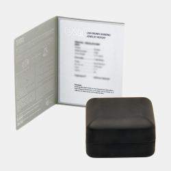 Pre Owned The Diamond Edit Lab Grown Diamond 0.50 ct White Gold Pendant Necklace