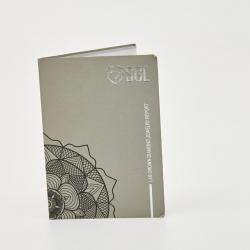 Pre Owned 0.30 cts Round Brilliant Cut 18k White Gold Lab Grown Diamond Solitaire Pendant Necklace