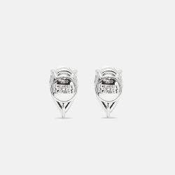 Pre Owned 6.00 cts Pear Brilliant Cut 18k White Gold Lab Grown Diamonds Solitaire Stud Earrings