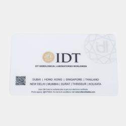 Pre Owned 9.5 cts Round Lab Grown Diamonds 18k White Gold Bracelet