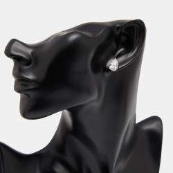 مملوكة مسبقًا 6.00 cts Pear Brilliant Cut 18k White Gold Stud Earrings