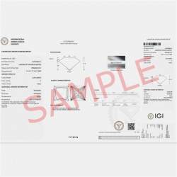 Pre Owned 1.00 cts Round Lab Grown Diamond 18k White Gold Ring Size 8