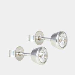 18k White Gold 0.4 ct Diamond Earrings