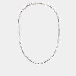 Pre Owned 18k White Gold Necklace