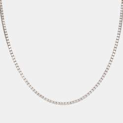Pre Owned 18k White Gold Necklace