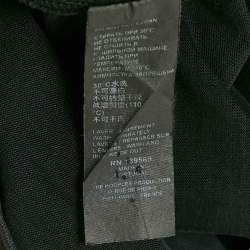 The Kooples Black Logo Print Jersey Crew Neck T-Shirt L
