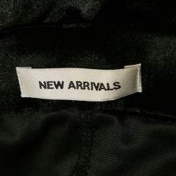 Pre Owned The New Arrivals By Ilkyaz Ozel Black Velvet Jersey Bodycon and Trousers Set XS