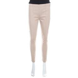 The Row Beige Denim Slim Fit Avied Pants S