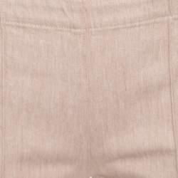 The Row Beige Denim Slim Fit Avied Pants S