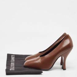 The Row Brown Leather Jade Pumps Size 36