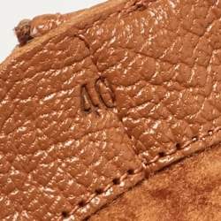 The Row Brown Leather Boris Ankle Length Boots Size 40