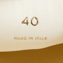 Pre Owned The Row Black Fabric Marie H Slip On Sneakers Size 40