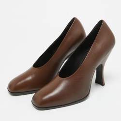 The Row Brown Leather Pumps Size 39.5