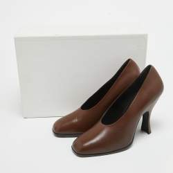 The Row Brown Leather Pumps Size 39.5