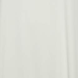 Pre Owned The Row Off White Stretch Crepe Eno Dress L