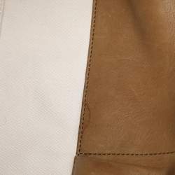 The Row Brown Leather The Margaux 17 Satchel