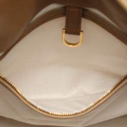 The Row Brown Leather The Margaux 17 Satchel